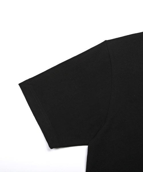 LUXSTYLE(ラグスタイル)/TRAP/U(トラップユー)刺繍ロゴ半袖Tシャツ/Tシャツ メンズ 半袖 刺繍 ロゴ ワンポイント クルーネック/img12