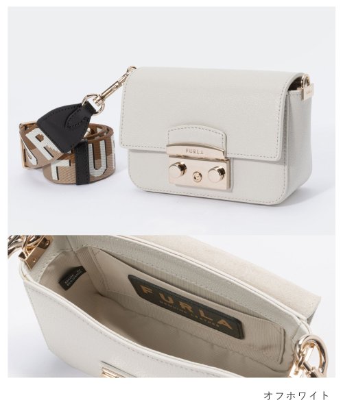 FURLA(フルラ)/フルラ FURLA WB00839 BX0006 ショルダーバッグ メトロポリス レディース バッグ ミニバッグ 斜め掛け レザー 肩掛け プレゼント  コンパ/img03