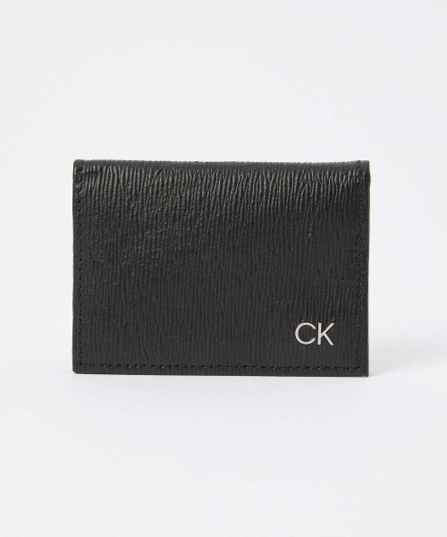 Calvin Klein(カルバンクライン)/カルバンクライン Calvin Klein 31CK200002 カードケース CARD CASE メンズ ファッション小物 ミニ財布 CK 名刺入れ 2つ折り/img01