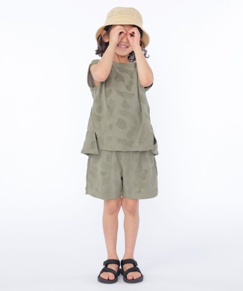 SHIPS KIDS(シップスキッズ)/SHIPS KIDS:100～130cm / パイル ジャカード ノースリーブ TEE/img03