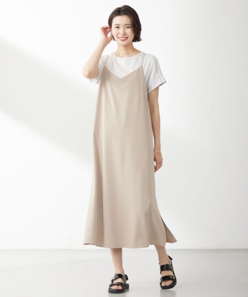 J.PRESS LADIES(J．プレス　レディス)/【WEB限定】サイロドライギャバ2wayストレッチ キャミワンピース/img03