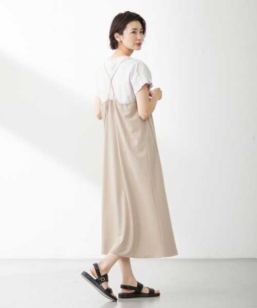 J.PRESS LADIES(J．プレス　レディス)/【WEB限定】サイロドライギャバ2wayストレッチ キャミワンピース/img04