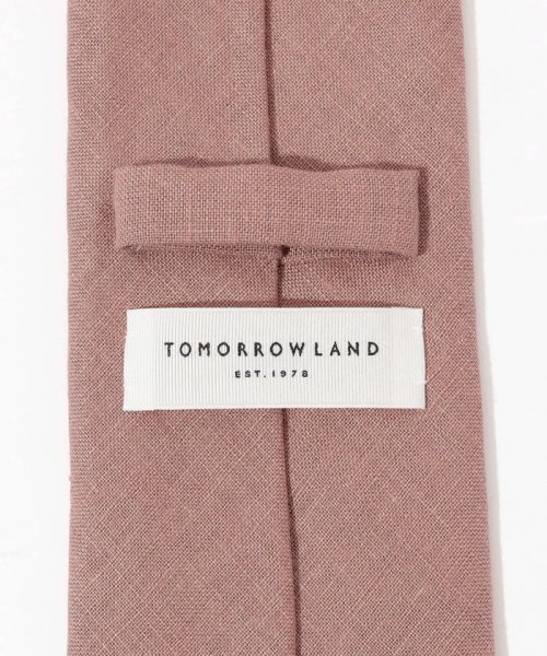 TOMORROWLAND GOODS(TOMORROWLAND GOODS)/TOMORROWLAND リネンソリッド ネクタイ/img03