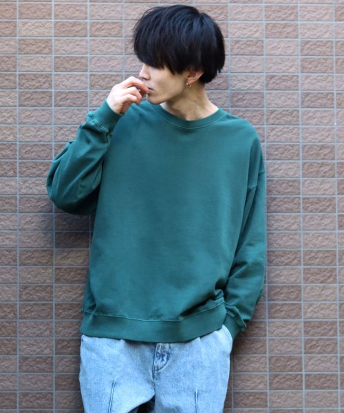 SITRY(SITRY)/【SITRY】pigment sweat shirt / ピグメント クルーネック スウェット/メンズ レディース スウェット トレーナー トップス/img07