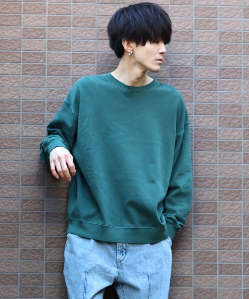 SITRY(SITRY)/【SITRY】pigment sweat shirt / ピグメント クルーネック スウェット/メンズ レディース スウェット トレーナー トップス/img10