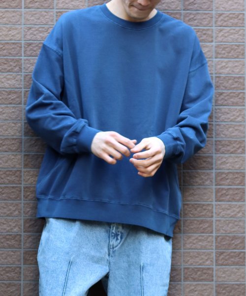 SITRY(SITRY)/【SITRY】pigment sweat shirt / ピグメント クルーネック スウェット/メンズ レディース スウェット トレーナー トップス/img16