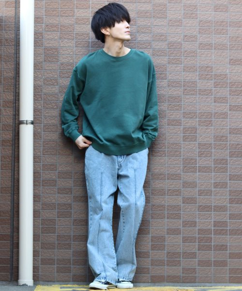 SITRY(SITRY)/【SITRY】pigment sweat shirt / ピグメント クルーネック スウェット/メンズ レディース スウェット トレーナー トップス/img19