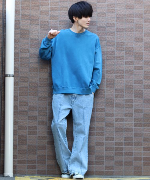 SITRY(SITRY)/【SITRY】pigment sweat shirt / ピグメント クルーネック スウェット/メンズ レディース スウェット トレーナー トップス/img27