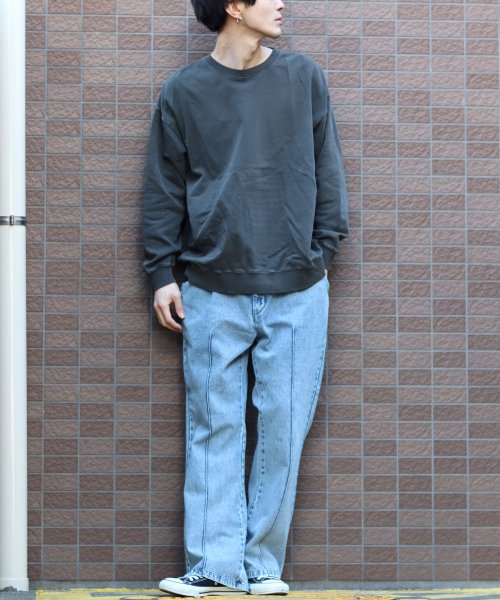 SITRY(SITRY)/【SITRY】pigment sweat shirt / ピグメント クルーネック スウェット/メンズ レディース スウェット トレーナー トップス/img31