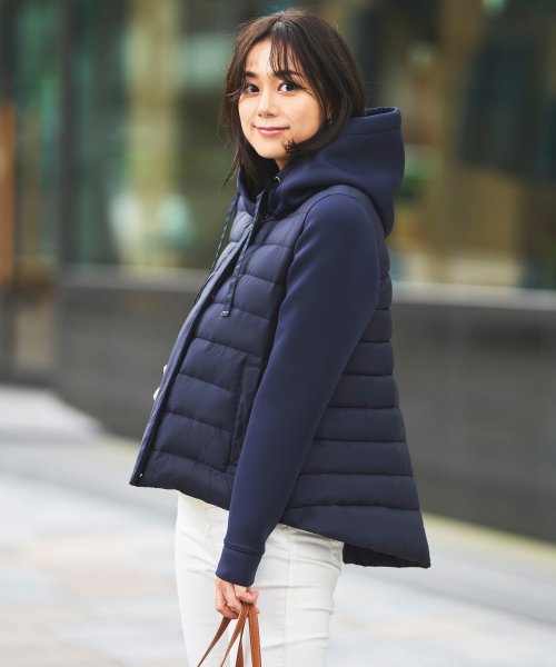 ダンボールニットライトダウンジャケット「D1043」 