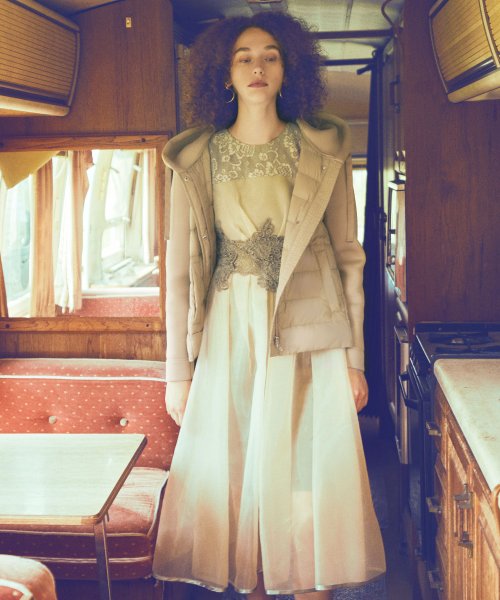 ダンボールニットライトダウンジャケット「D1043」 