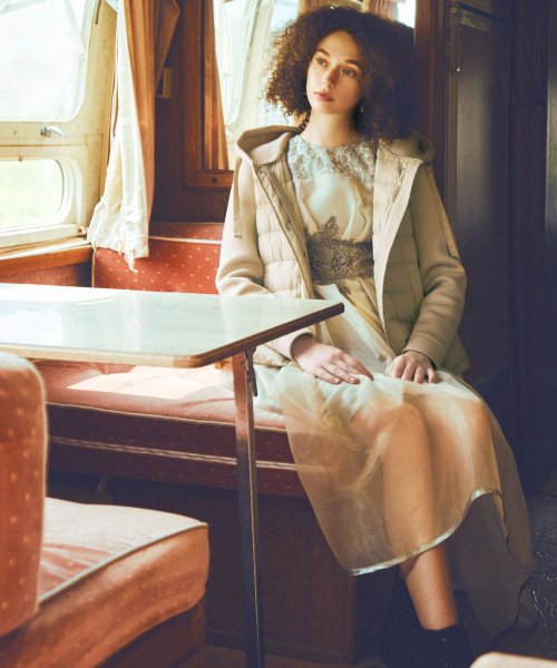 ダンボールニットライトダウンジャケット「D1043」 