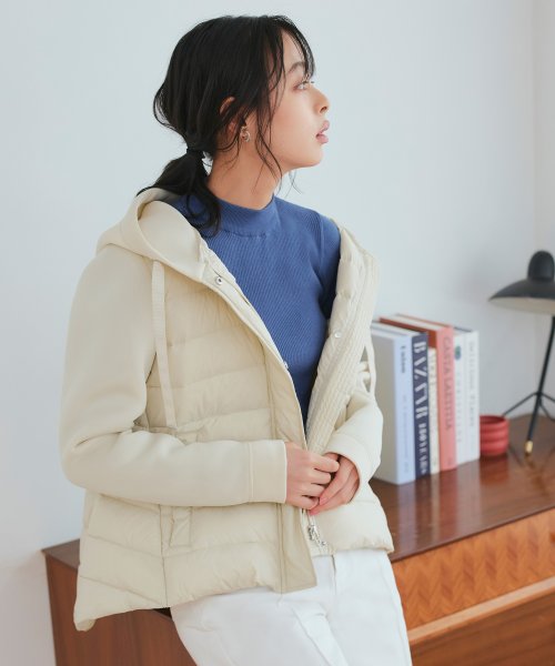 ダンボールニットライトダウンジャケット「D1043」 