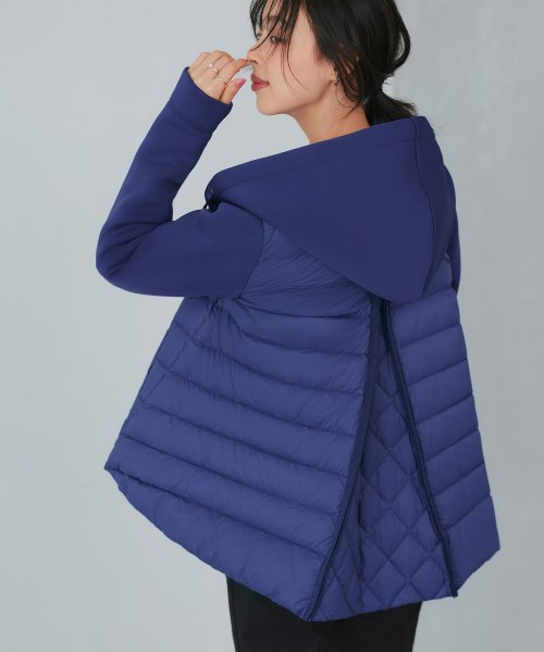 ダンボールニットライトダウンジャケット「D1043」 