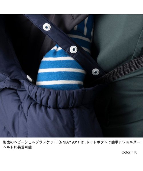 THE NORTH FACE(ザノースフェイス)/【日本正規品】 ザ・ノース・フェイス 抱っこ紐 THE NORTH FACE ベビーコンパクトキャリアー おんぶ紐 NMB82300/img10