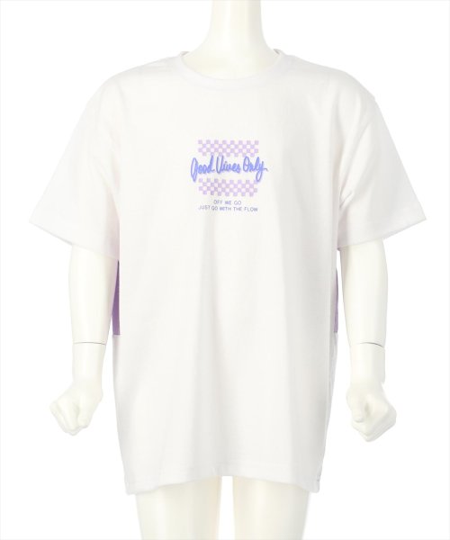 ANAP KIDS(アナップキッズ)/接触冷感後ろ切替ビッグTシャツ/img01