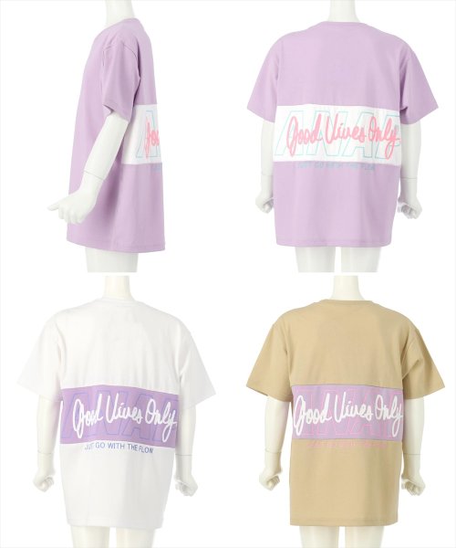 ANAP KIDS(アナップキッズ)/接触冷感後ろ切替ビッグTシャツ/img02