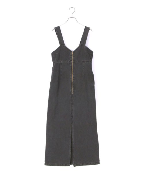 【サステナブル】デニムサロペットスカート サステナブル COTTON size