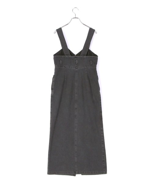 【サステナブル】デニムサロペットスカート サステナブル COTTON size