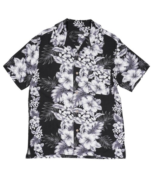 JIGGYS SHOP(ジギーズショップ)/レーヨンアロハシャツ/ アロハ メンズ かりゆしウェア 半袖 開襟 柄 ハワイアン オープンカラー シャツ/img10