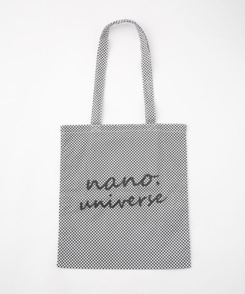 nano・universe(ナノ・ユニバース)/nano.ロゴトートバッグ/img01