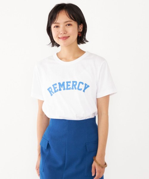SHIPS Colors WOMEN(シップスカラーズ　ウィメン)/SHIPS Colors:〈洗濯機可能〉REMERCY ロゴ TEE/img19
