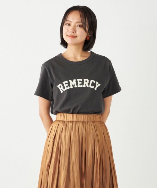 SHIPS Colors WOMEN(シップスカラーズ　ウィメン)/SHIPS Colors:〈洗濯機可能〉REMERCY ロゴ TEE/img25