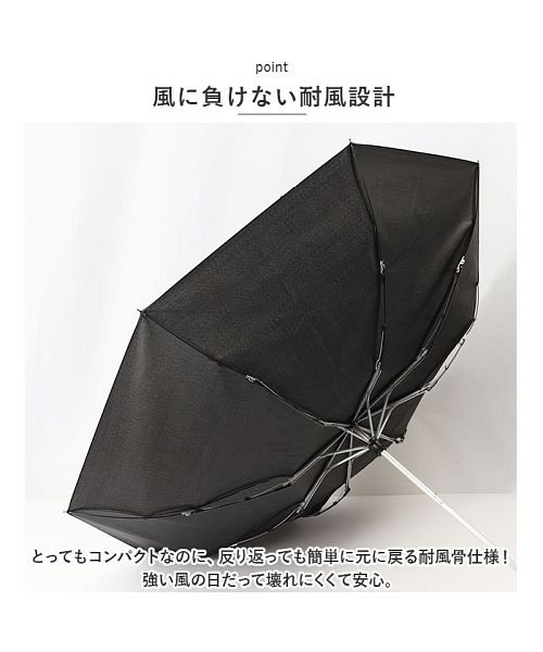 BACKYARD FAMILY(バックヤードファミリー)/MENS 55cm ウィンド スピナー 折りたたみ傘/img03