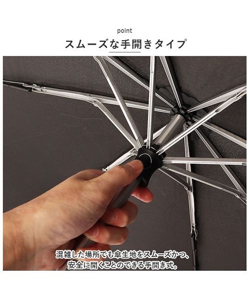 BACKYARD FAMILY(バックヤードファミリー)/MENS 55cm ウィンド スピナー 折りたたみ傘/img06