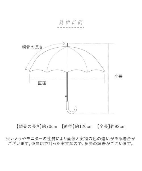 BACKYARD FAMILY(バックヤードファミリー)/MENS 70cm カラーグラス ジャンプ 耐風 傘/img10
