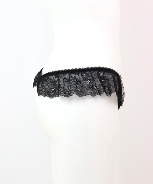 fran de lingerie(フランデランジェリー)/大人かわいいチューリップ刺繍ファッションの必需品 「ノーブルティアラトルペ」 Tバック タンガ/img08