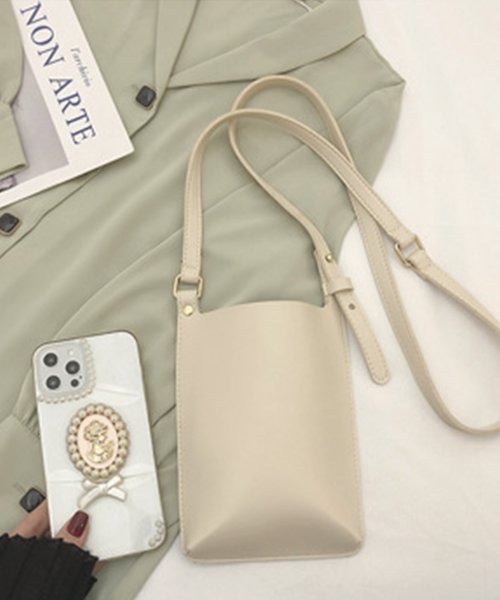 Amulet(アミュレット)/シンプルミニショルダーバッグ レディース 鞄 斜めがけ 韓国ファッション 10代 20代 30代 カジュアル スマホバッグ スマホショルダー ミニバッグ お財布/img19