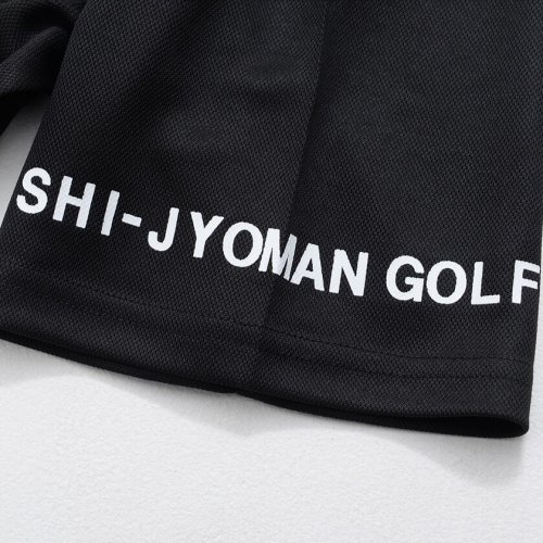 SB Select(エスビーセレクト)/SHI－JYOMAN GOLF 首プリント半袖モックネックTEE　ゴルフ/img12