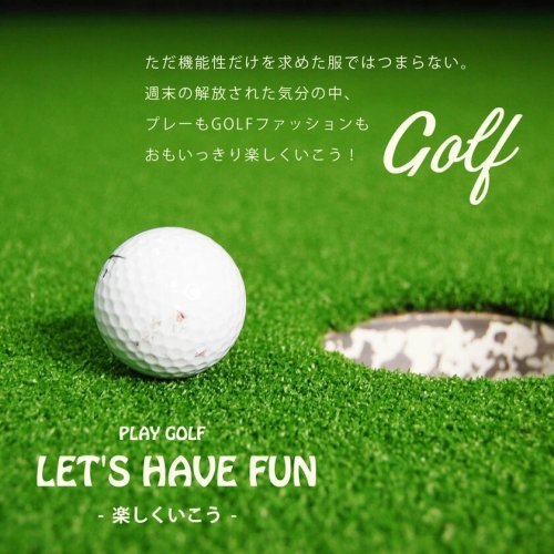 SB Select(エスビーセレクト)/SHI－JYOMAN GOLF 首プリント半袖モックネックTEE　ゴルフ/img20