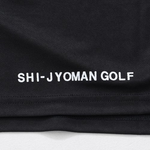SHI－JYOMAN GOLF 首プリント半袖モックネックTEE　ゴルフ 人気・おすすめ｜使いやすい・旅行におすすめ 品質保証 全国発送 在庫限り