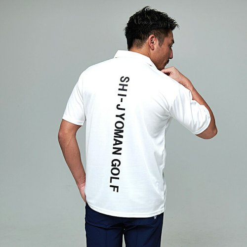 SB Select(エスビーセレクト)/SHI－JYOMAN GOLF 肩プリント半袖ポロシャツ　ゴルフ/img02