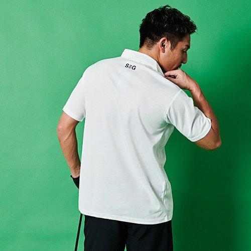 SB Select(エスビーセレクト)/SHI－JYOMAN GOLF 袖プリント半袖ポロシャツ　ゴルフ/img02