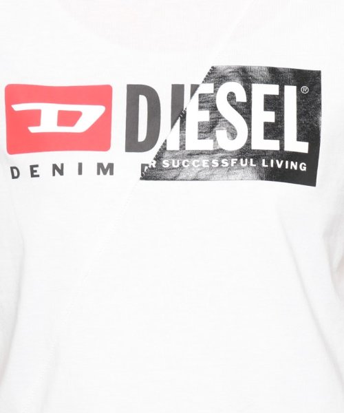 DIESEL(ディーゼル)/【DIESEL】ディーゼル レディース A00312 0091A 900 T－SILY－CUTY Tシャツ ブラック/img04