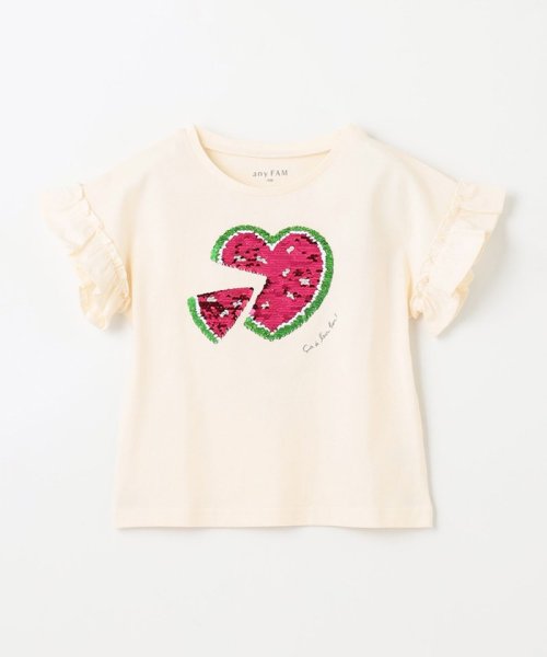 anyFAM（KIDS）(エニファム（キッズ）)/接触冷感 ミラクルスパンコール Tシャツ/img11