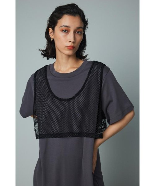 HeRIN.CYE(ヘリンドットサイ)/layered mesh long dress/img07