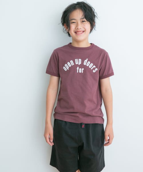 URBAN RESEARCH DOORS（Kids）(アーバンリサーチドアーズ（キッズ）)/『WEB/一部店舗限定サイズ』パイピングロゴTシャツ(KIDS)/img22