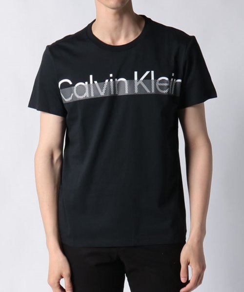 Calvin Klein(カルバンクライン)/【CALVIN KLEIN / カルバンクライン】トップス Tシャツ 半袖 プリント ロゴ クルーネック カットソー コットン100% 40IC840/img11