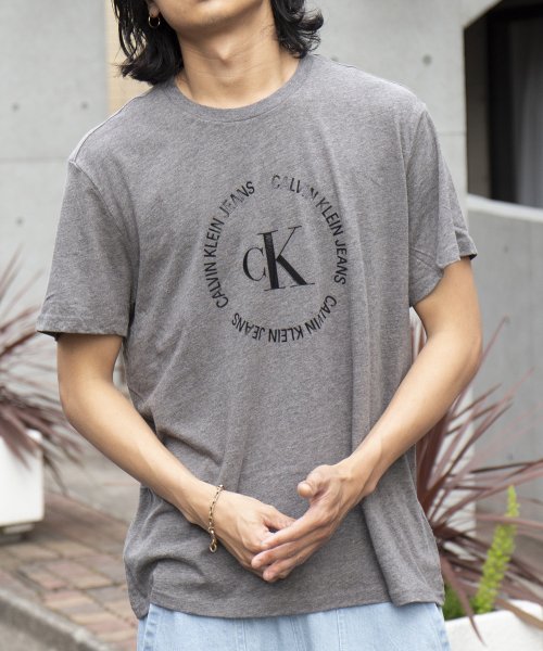Calvin Klein(カルバンクライン)/【CALVIN KLEIN / カルバンクライン】サークルロゴ プリントT Tシャツ 半袖 40HM236 父の日 ギフト プレゼント 贈り物/img06