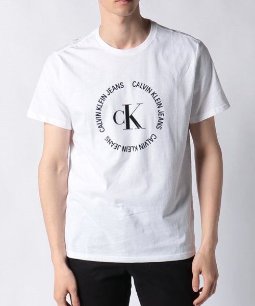 Calvin Klein(カルバンクライン)/【CALVIN KLEIN / カルバンクライン】サークルロゴ プリントT Tシャツ 半袖 40HM236 父の日 ギフト プレゼント 贈り物/img16