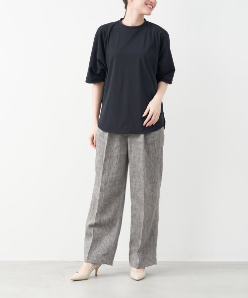 MICA&DEAL(マイカアンドディール)/adjastable linen pants/img14