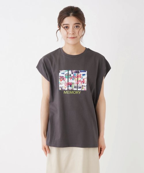 en recre(アン レクレ　)/【BEATRICE】ボックスシルエットTシャツ/img10