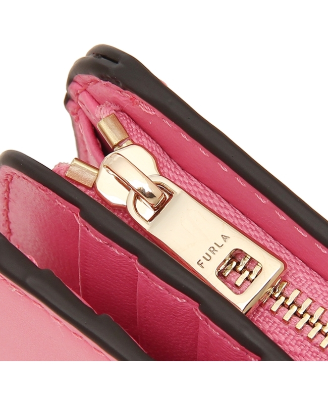 【新品】FURLA(フルラ)　二つ折り財布　ピンク