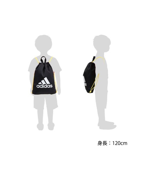 Adidas(アディダス)/アディダス ナップサック キッズ adidas キッズリュック 巾着 バッグ A4 小学校 男の子 女の子 小学生 軽量 スポーツ 体育着袋 63542/img01