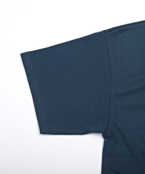 LUXSTYLE(ラグスタイル)/アップリケ刺繍半袖Tシャツ/Tシャツ メンズ 半袖 ビッグシルエット ロゴ サガラ刺繍 パイル グラフィティ ビリヤード/img12