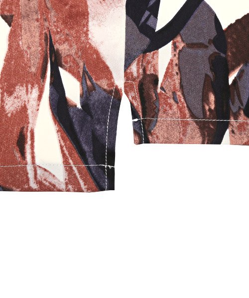 LUXSTYLE(ラグスタイル)/総柄オープンカラーBIG半袖シャツ/半袖シャツ メンズ オープンカラー ビッグシルエット 総柄 柄シャツ/img13